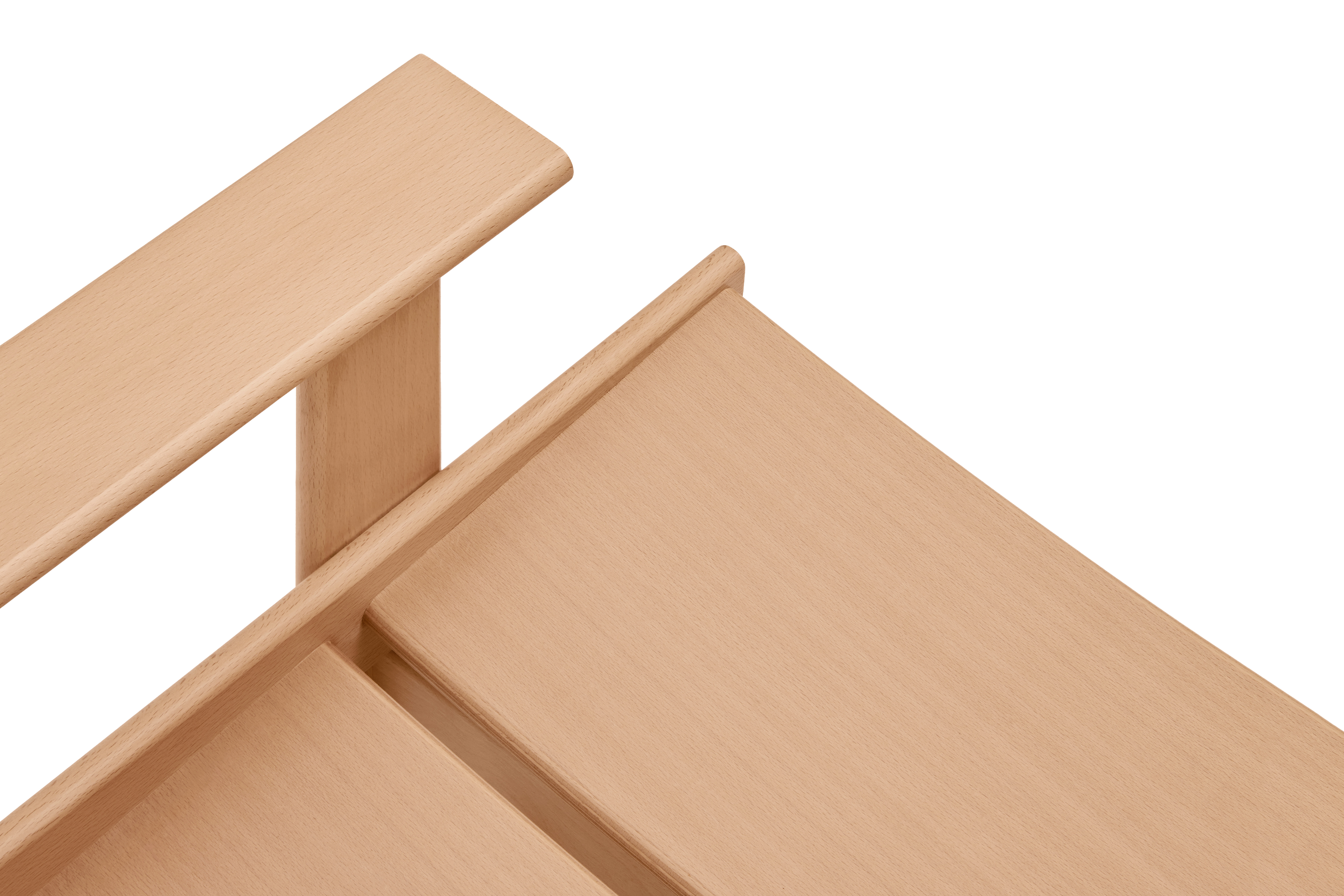 Bullnose Lounge Chair, Natural / Elmosoft Leather 54035 Seat Pad, Art. no. 31672 (image 6)