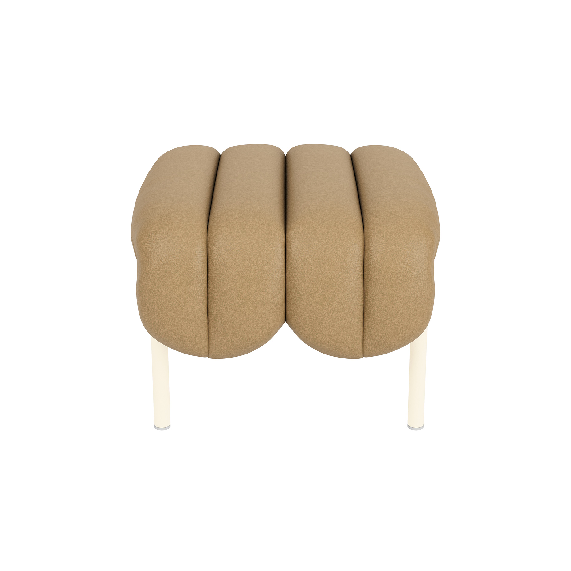 Puffy Ottoman, Elmosoft Leather 03009 / Cream (UK), Art. no. 90152 (image 3)
