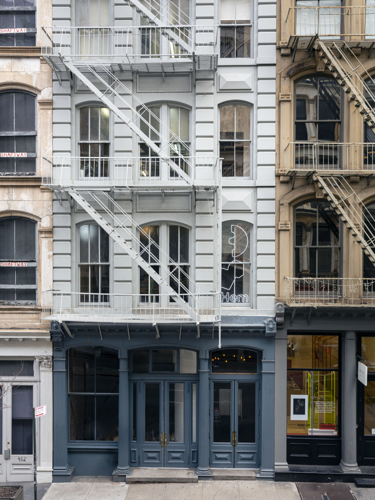 An image of the outside of Hem's NY studio / showroom.