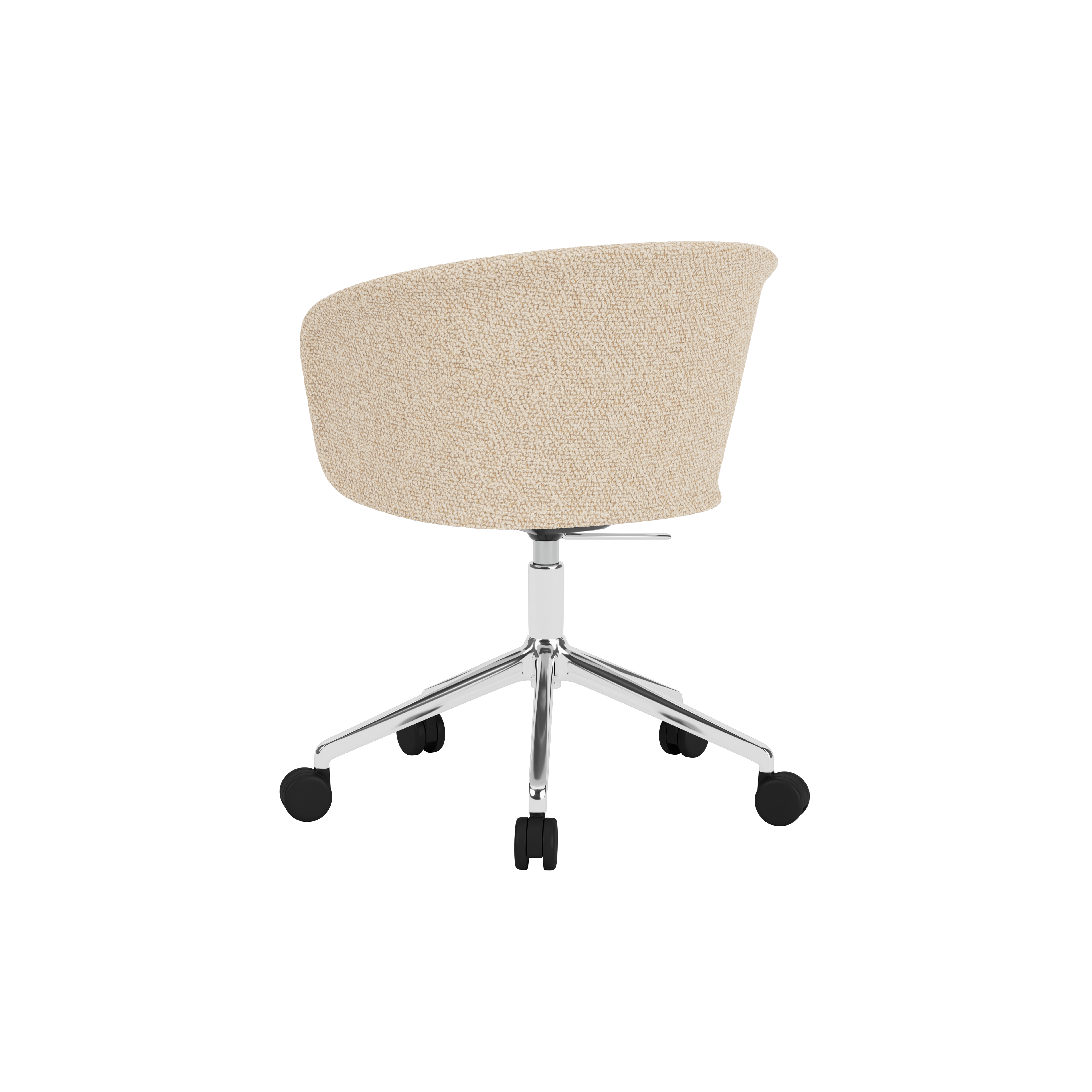 Kendo Swivel Chair 5-star Castors, Storr 1501/Polished (UK), Art. no. 31809 (image 3)