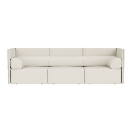 Palo Block 3-seater Sofa Medium Back with Armrests, Amdal 110