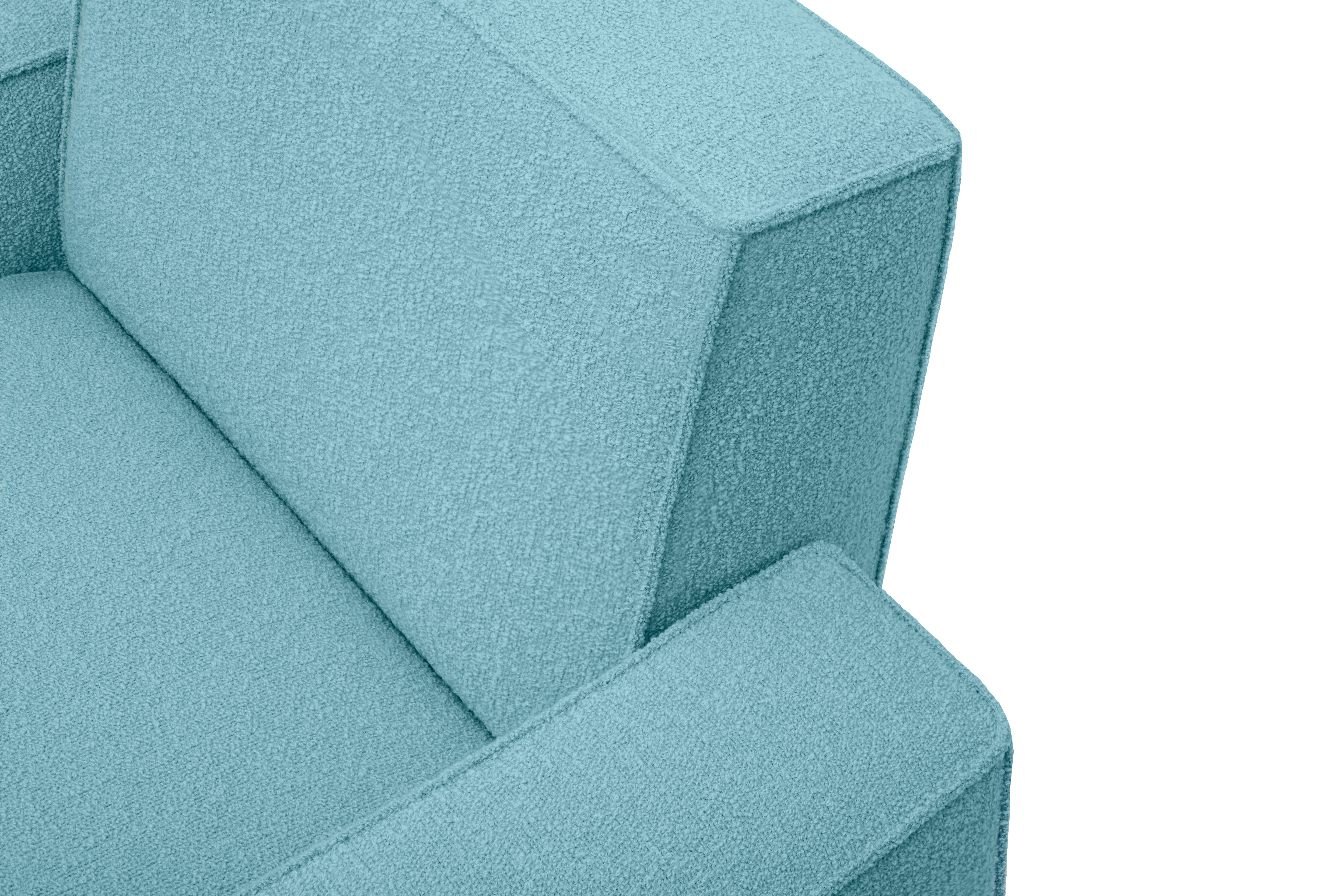 Hunk Lounge Chair With Armrests, Icicle, Art. no. 30663 (image 5)