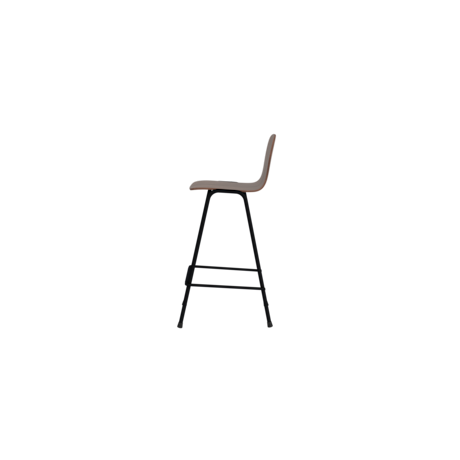 Touchwood Counter Chair, Walnut / Black