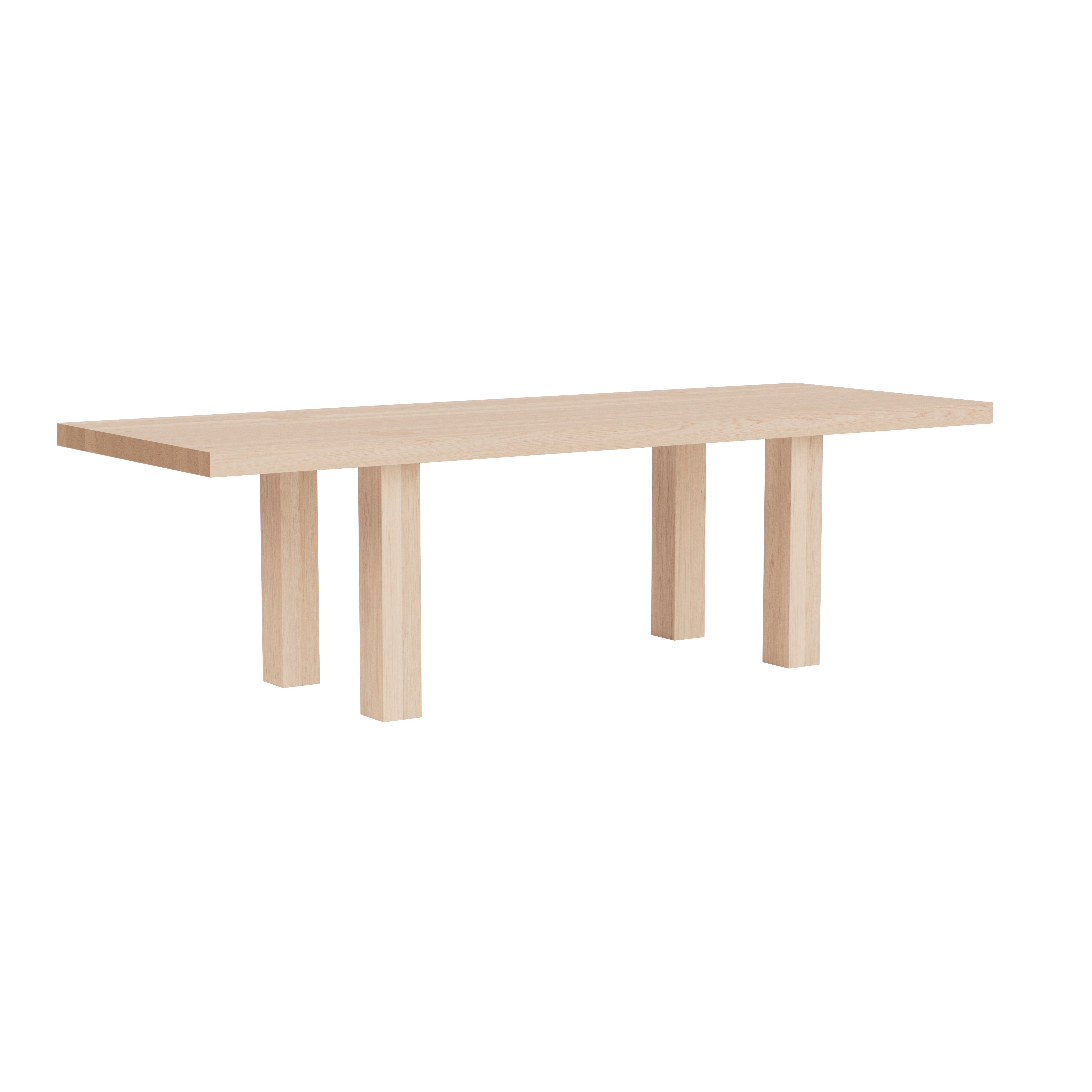 Max Table 250 cm / 98.4 in, Ash