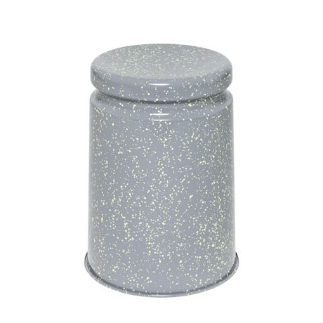 Last Stool, Grey / Lime Splatter