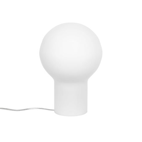 Coco Table Lamp, Matte Ivory