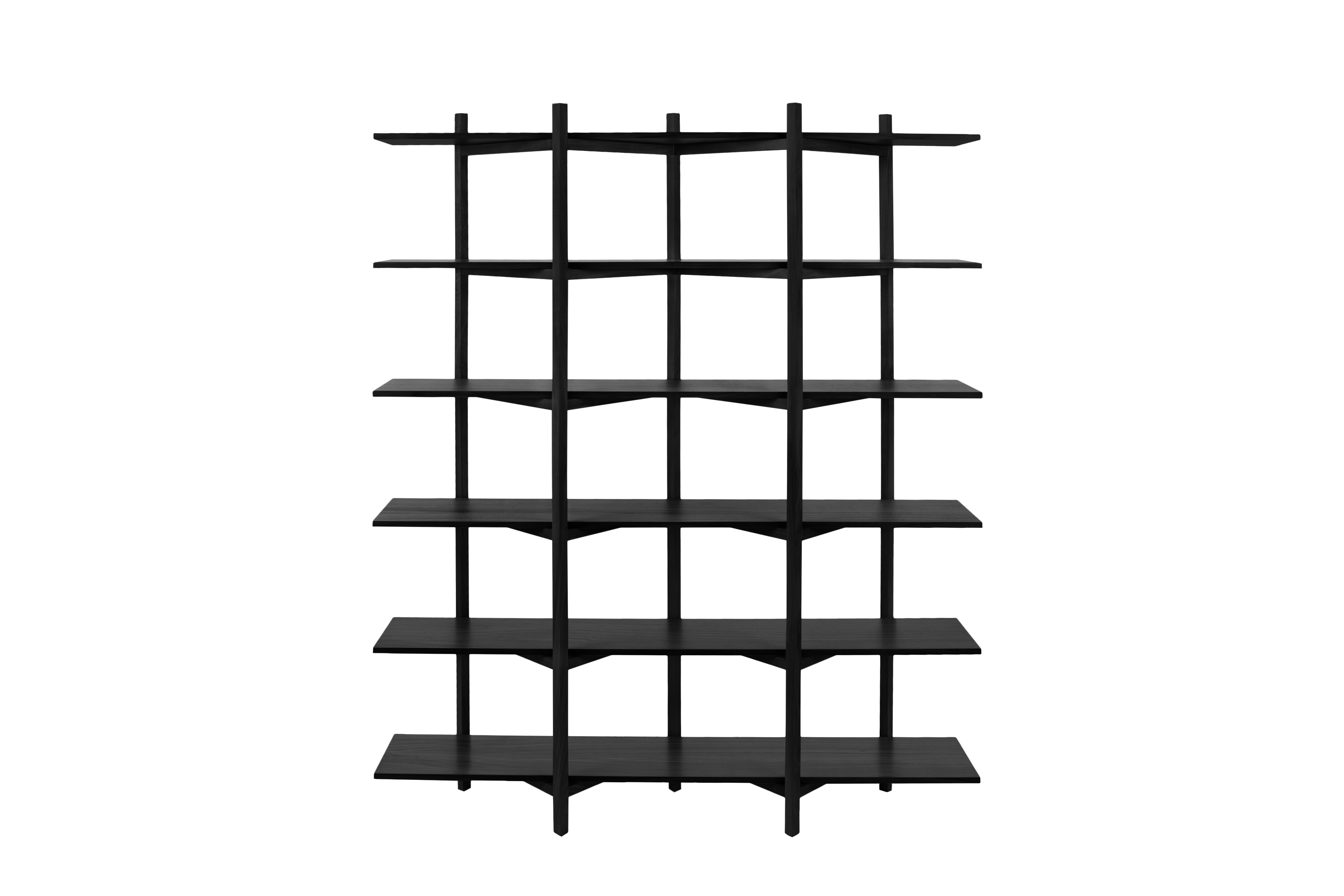 Zig Zag Shelf High, Black, Art. no. 30983 (image 1)