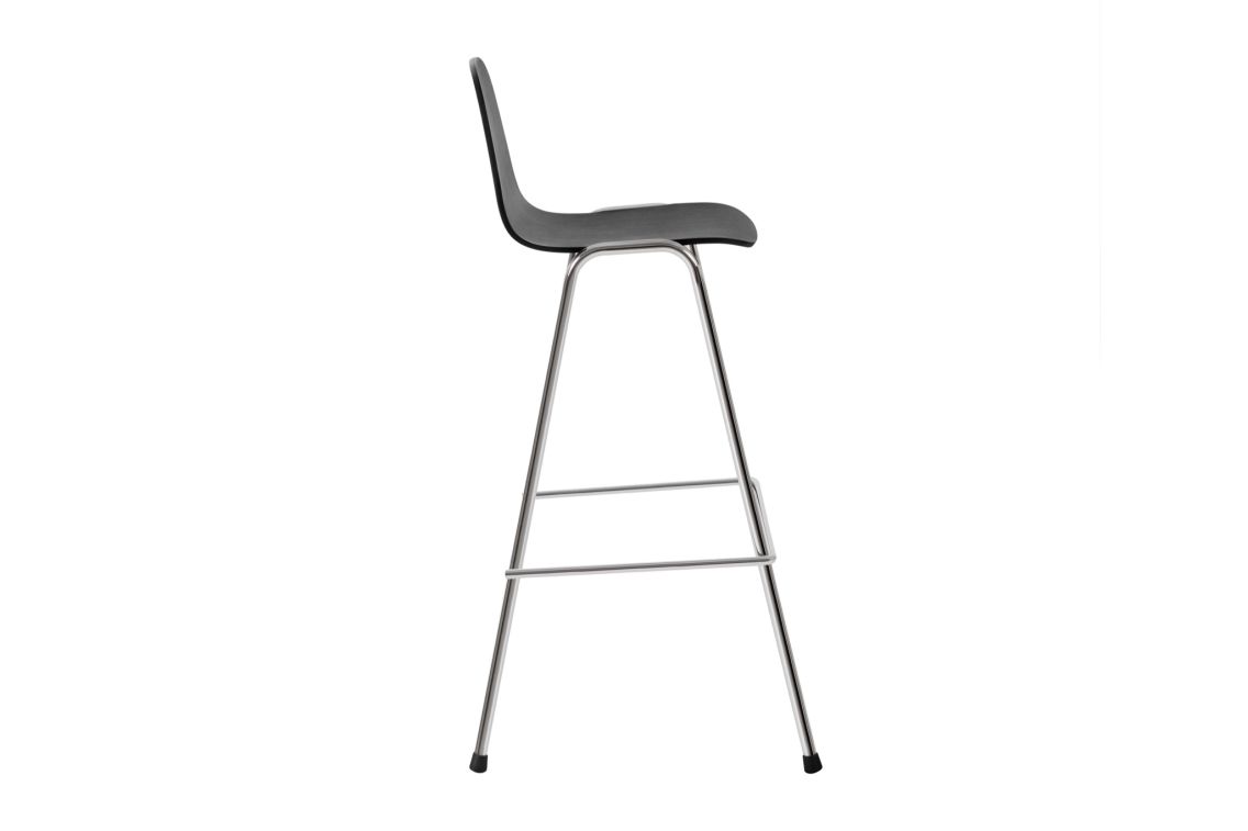 Touchwood Bar Chair, Black / Chrome, Art. no. 20161 (image 3)