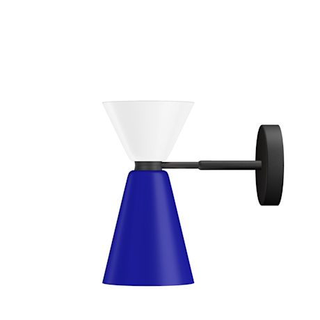 Alphabeta Wall Light, White / Blue