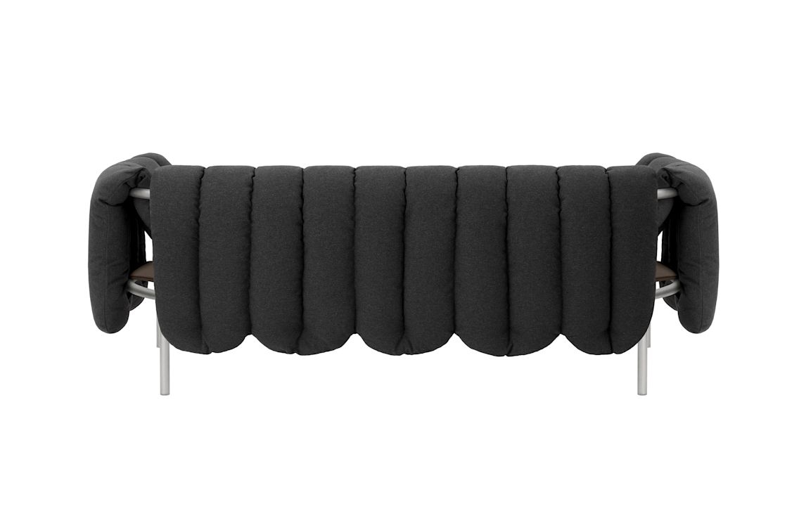Puffy 2.5-seater Sofa, Anthracite / Stainless, Art. no. 20720 (image 4)
