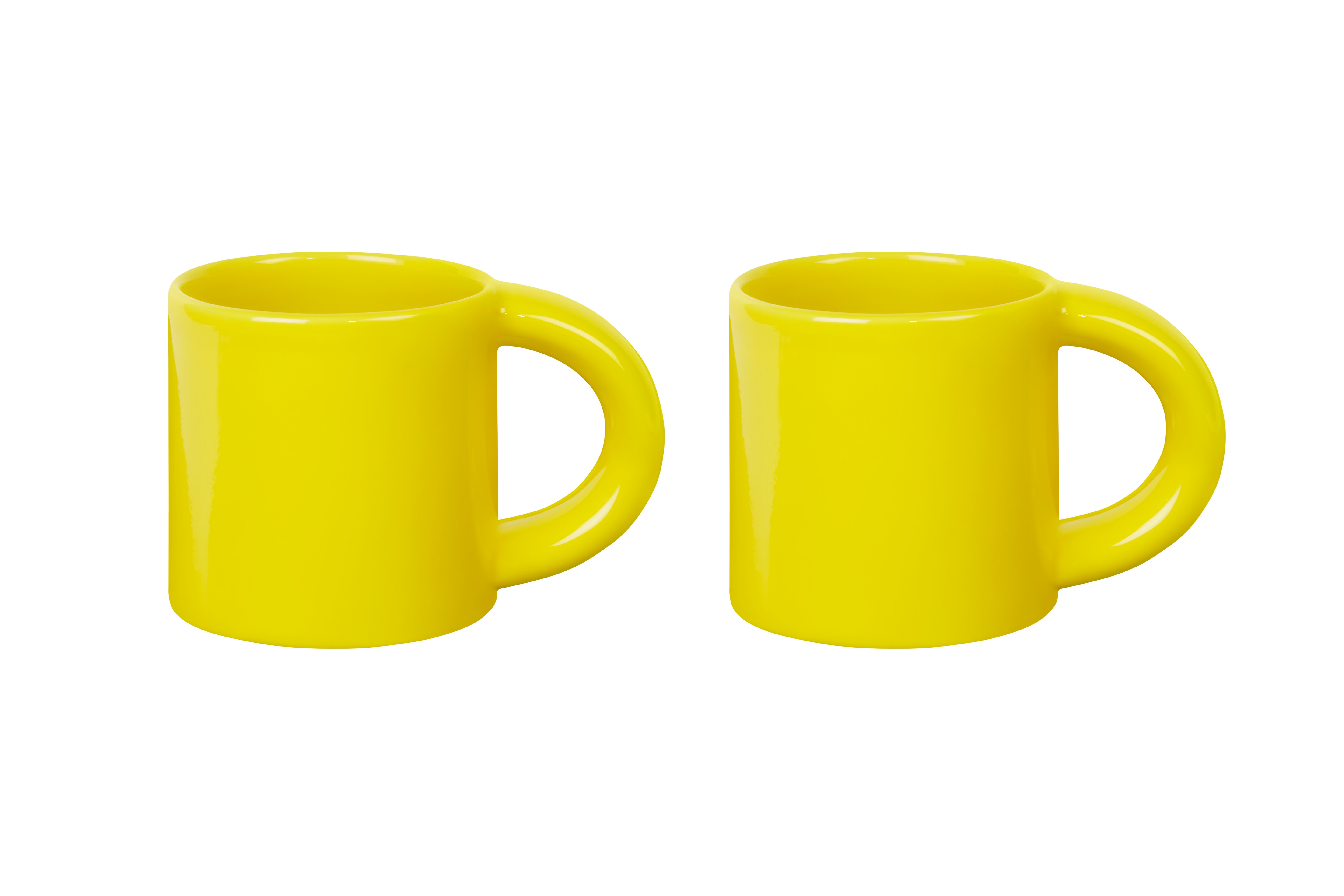 Bronto Mug (Set of 2), Yellow, Art. no. 30682 (image 4)