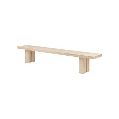 Max Bench 250 cm / 98.4 in, Ash