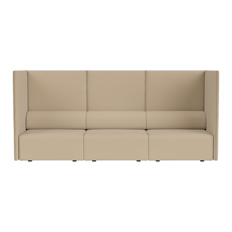 Palo Block 3-seater Sofa High Back, Autumn 221