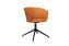 Kendo Swivel Chair 4-star Return, Cognac Leather / Black (UK), Art. no. 20520 (image 1)