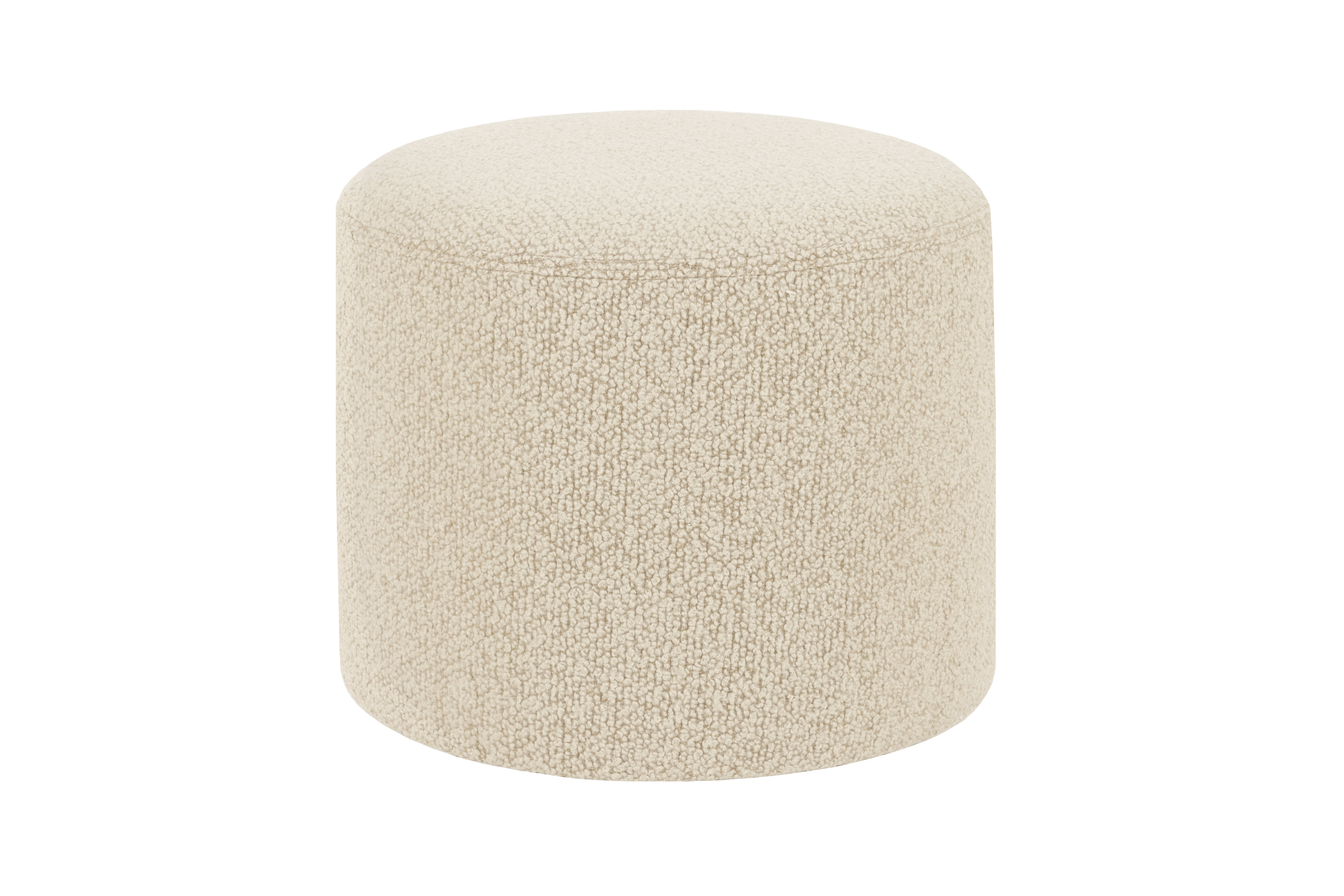 Bon Pouf Round, Eggshell, Art. no. 30502 (image 1)
