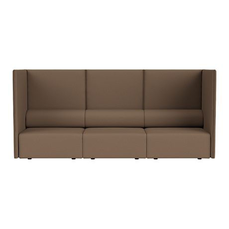 Palo Block 3-seater Sofa High Back, Autumn 361