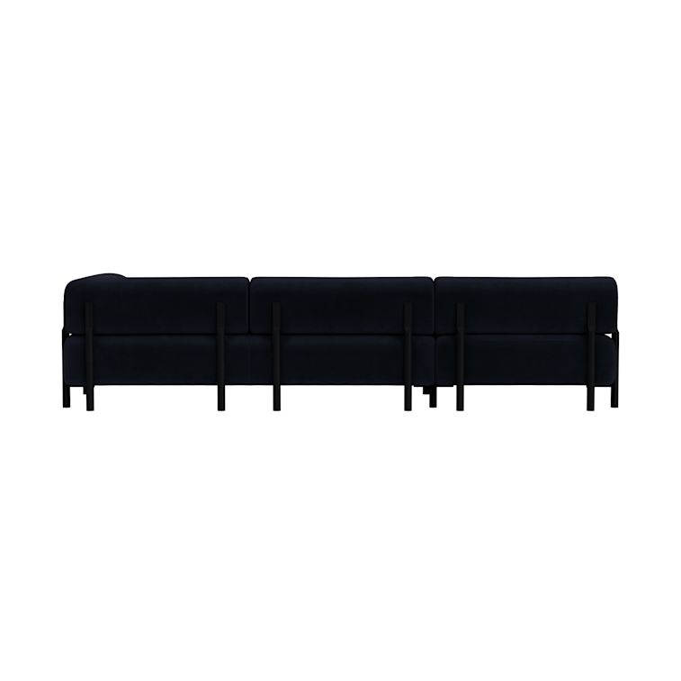 Palo Corner Sofa Left, Velluto Coex VL30/Black, Art. no. 31877 (image 5)