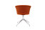 Kendo Swivel Chair 4-star Return, Canyon / Polished (UK), Art. no. 20509 (image 4)