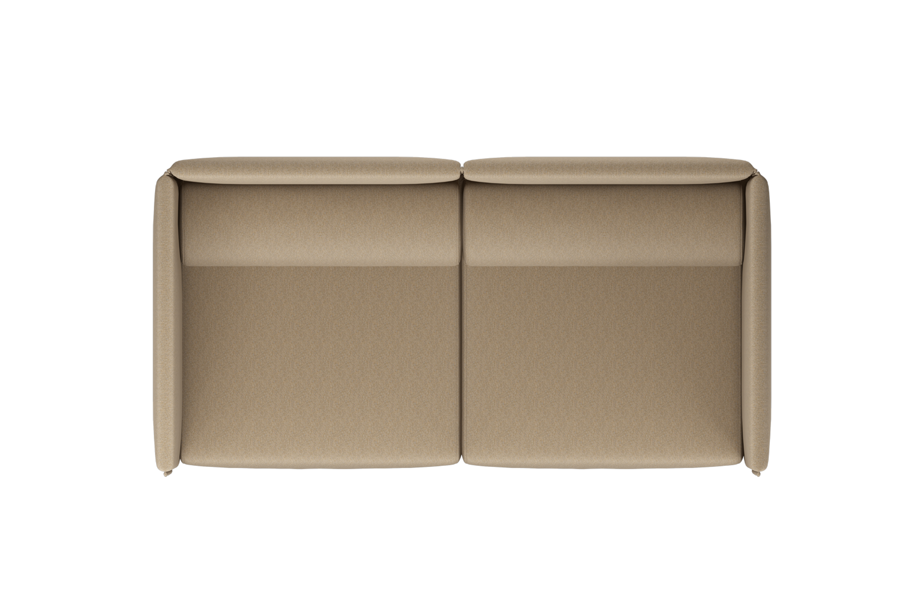 Palo Block 2-seater Sofa High Back, Beige (UK), Art. no. 20737 (image 3)
