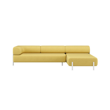 Palo Corner Sofa Right, Sunflower