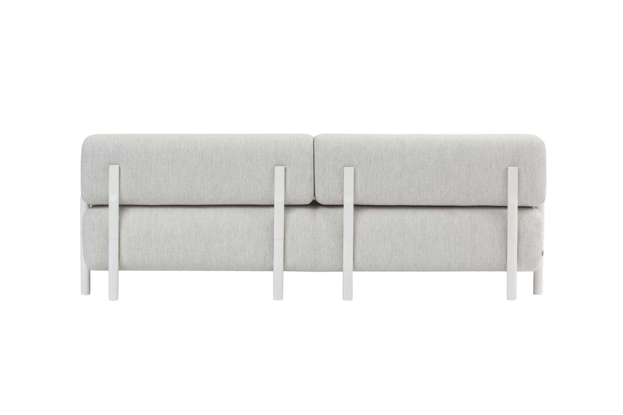 Palo 2-seater Sofa with Armrests, Chalk, Art. no. 12919 (image 2)