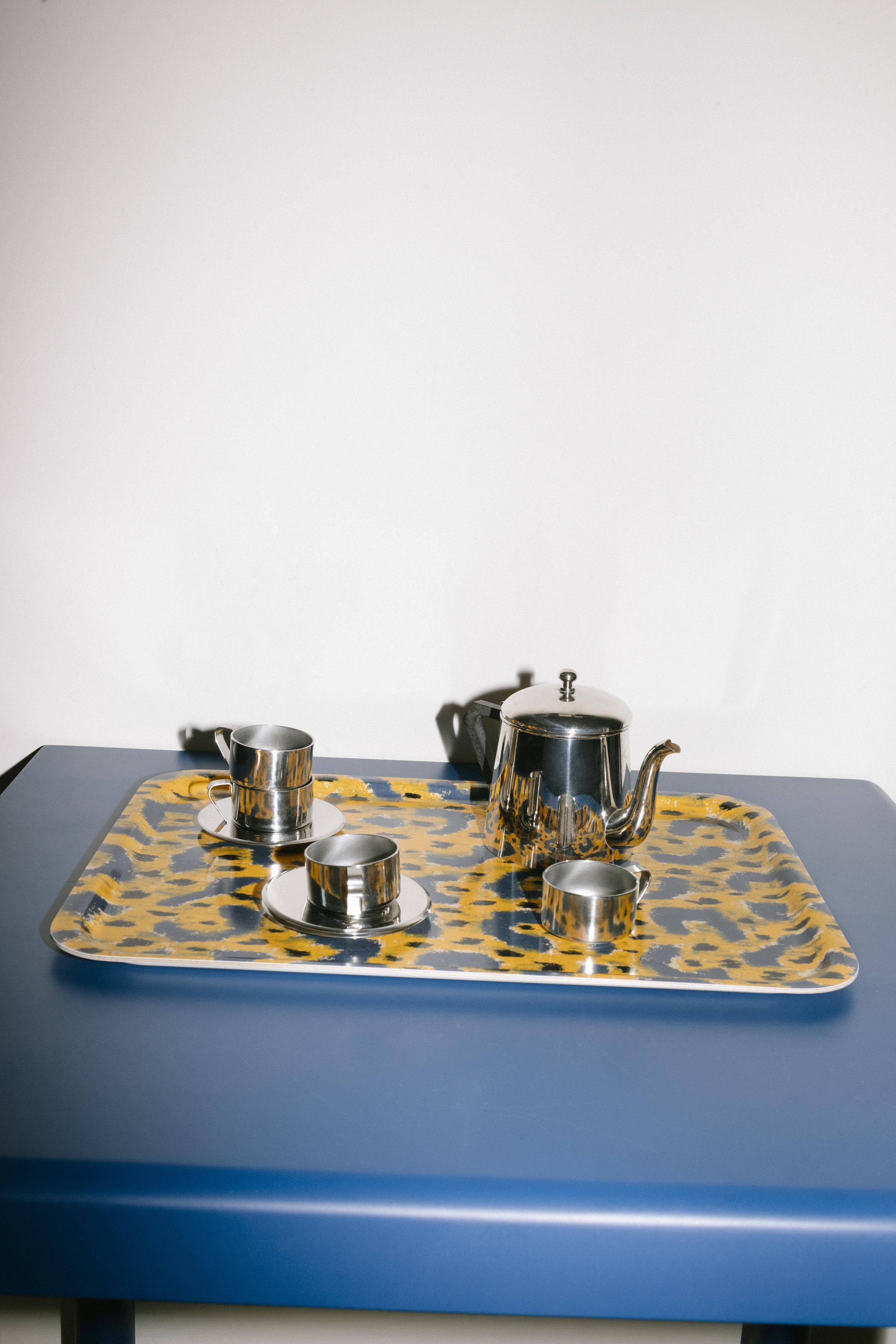 A lifestyle image of a dining scene featuring Monster Tray.