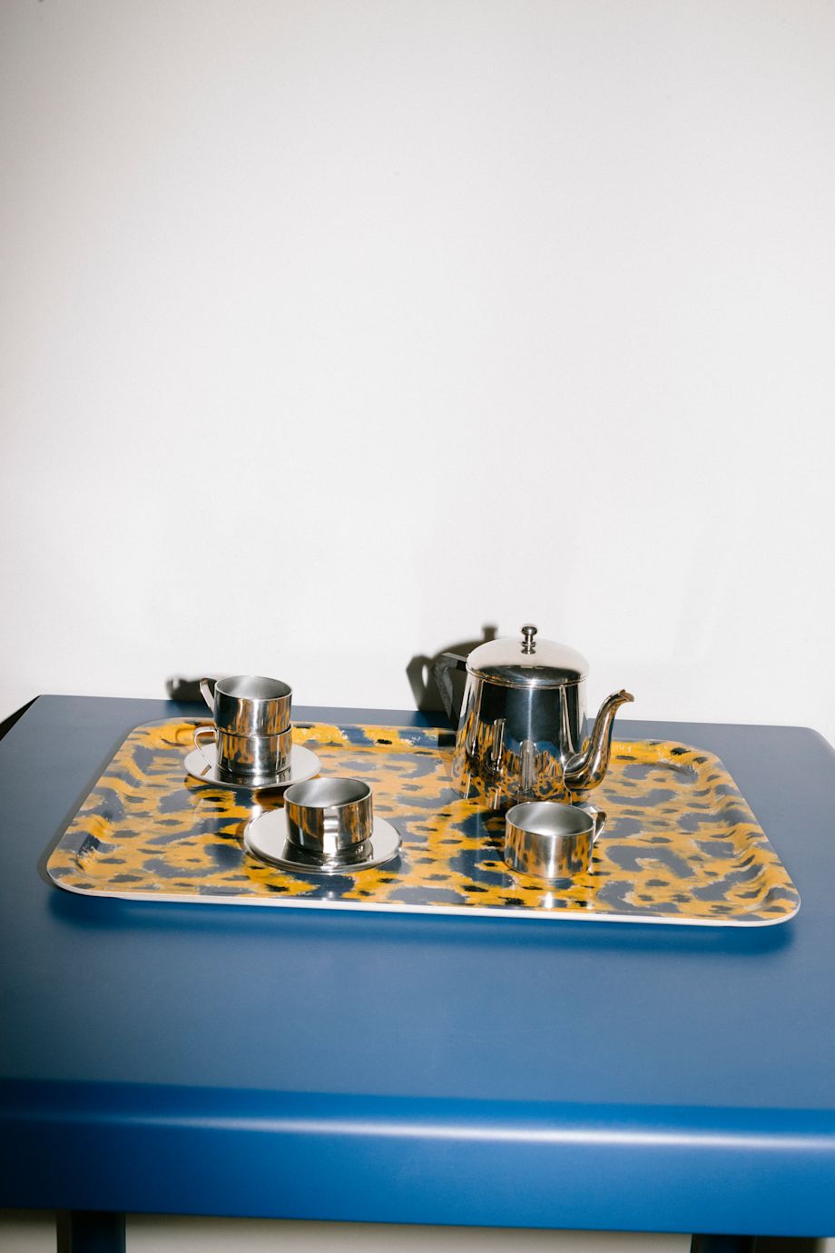 A lifestyle image of a dining scene featuring Monster Tray.