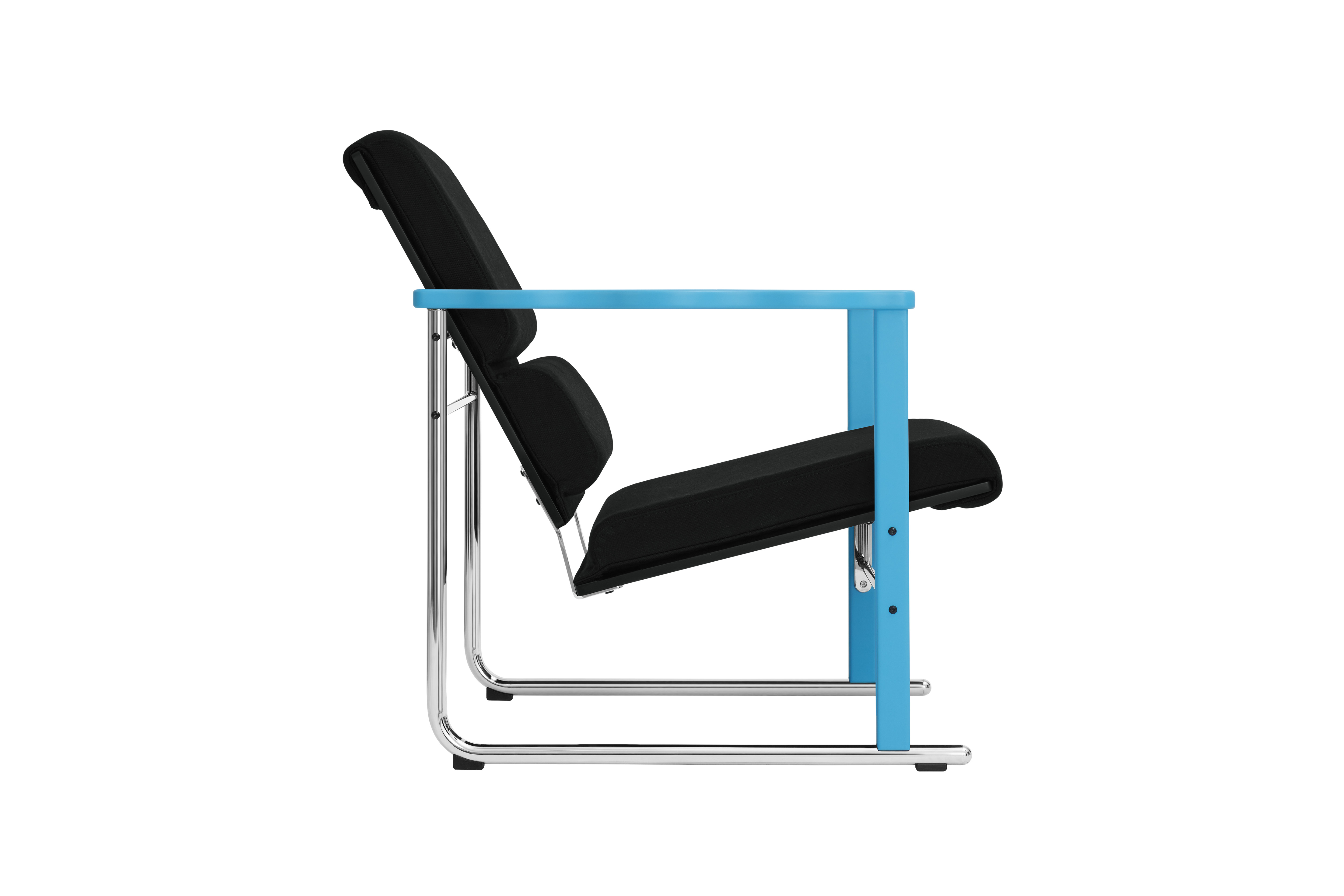 Experiment Lounge Chair, 502 / Blue / Black (UK), Art. no. 31552 (image 3)