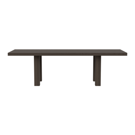 Max Table 250 cm / 98.4 in, Black Stained Ash