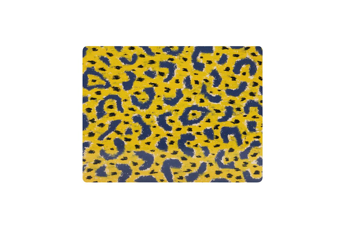 Monster Placemat (Set of 2), Ochre Yellow / Grey / Black, Art. no. 31533 (image 1)