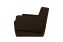Hunk Lounge Chair With Armrests, Chocolate, Art. no. 30662 (image 3)