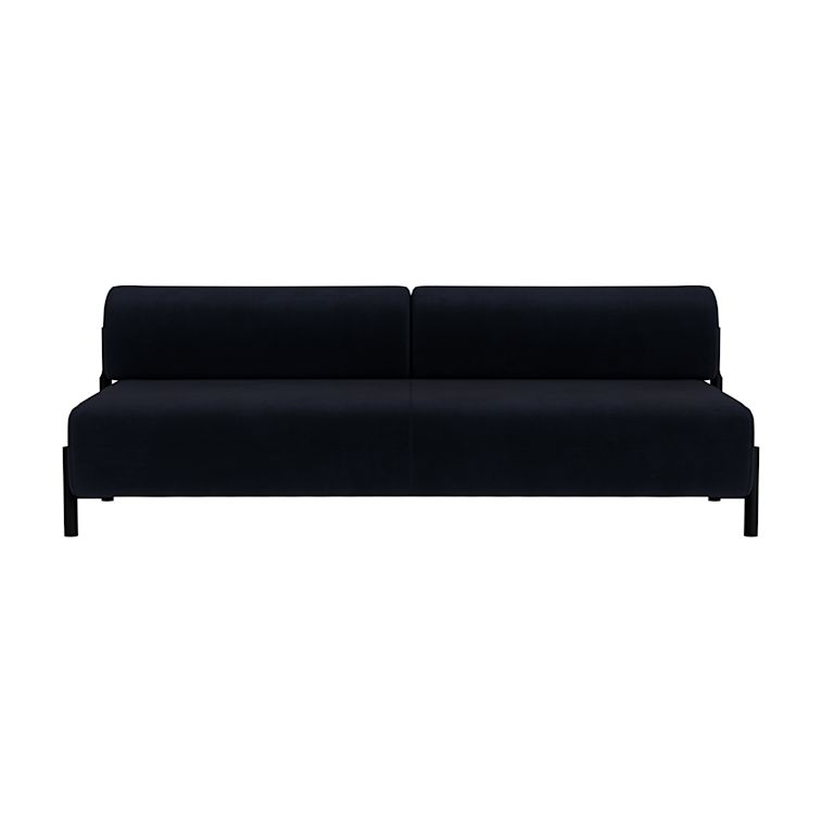 Palo 2-seater Sofa, Velluto Coex VL30/Black, Art. no. 31873 (image 2)