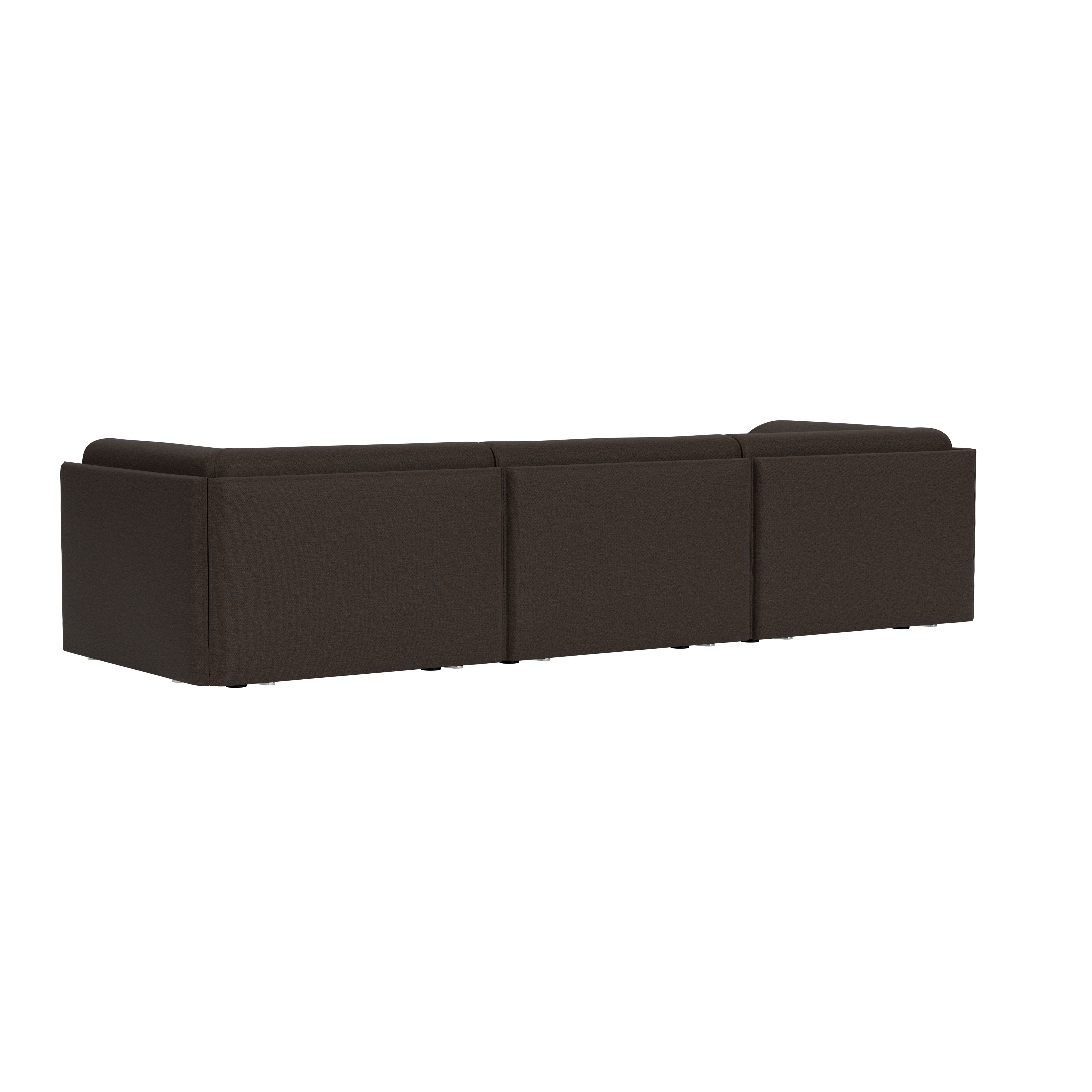 Palo Block 3-seater Sofa Low Back with Armrests, Amdal 280, Art. no. 95101 (image 4)