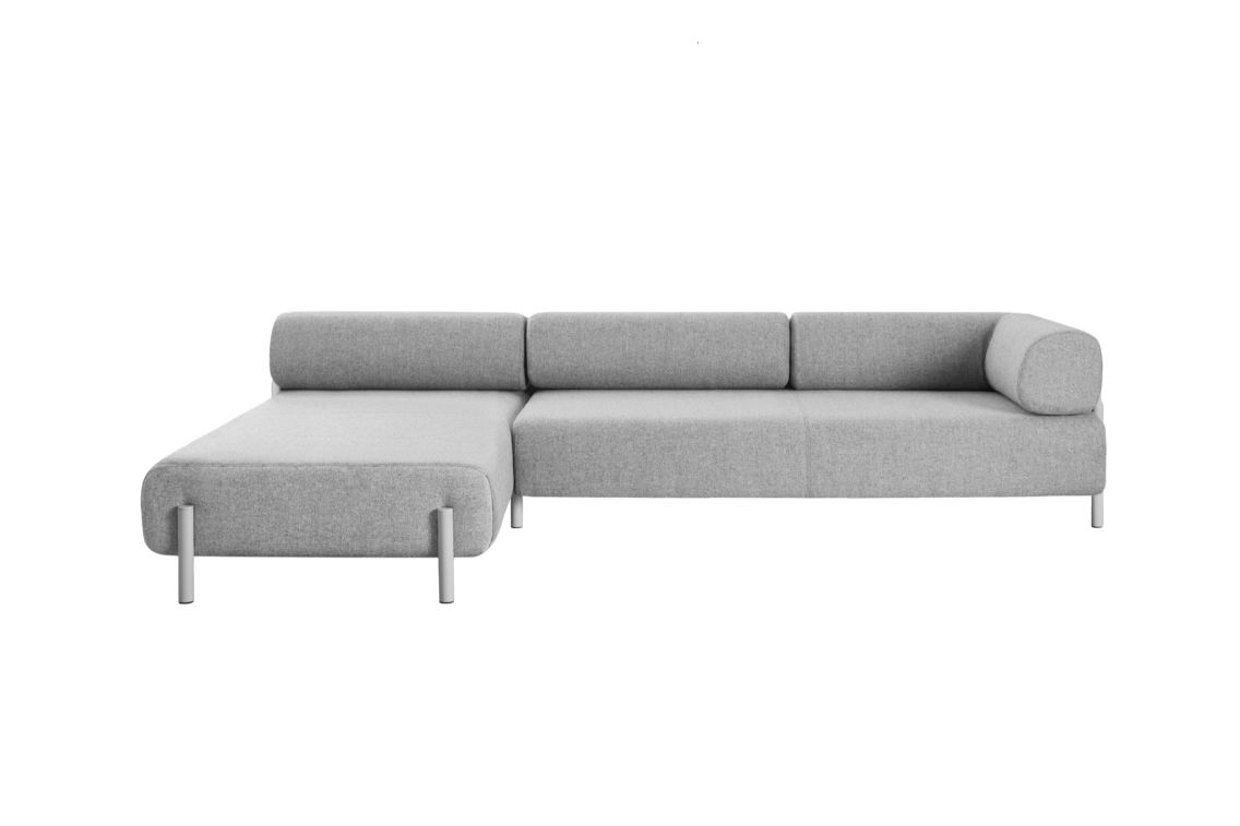 Palo Corner Sofa Left, Grey, Art. no. 12958 (image 1)