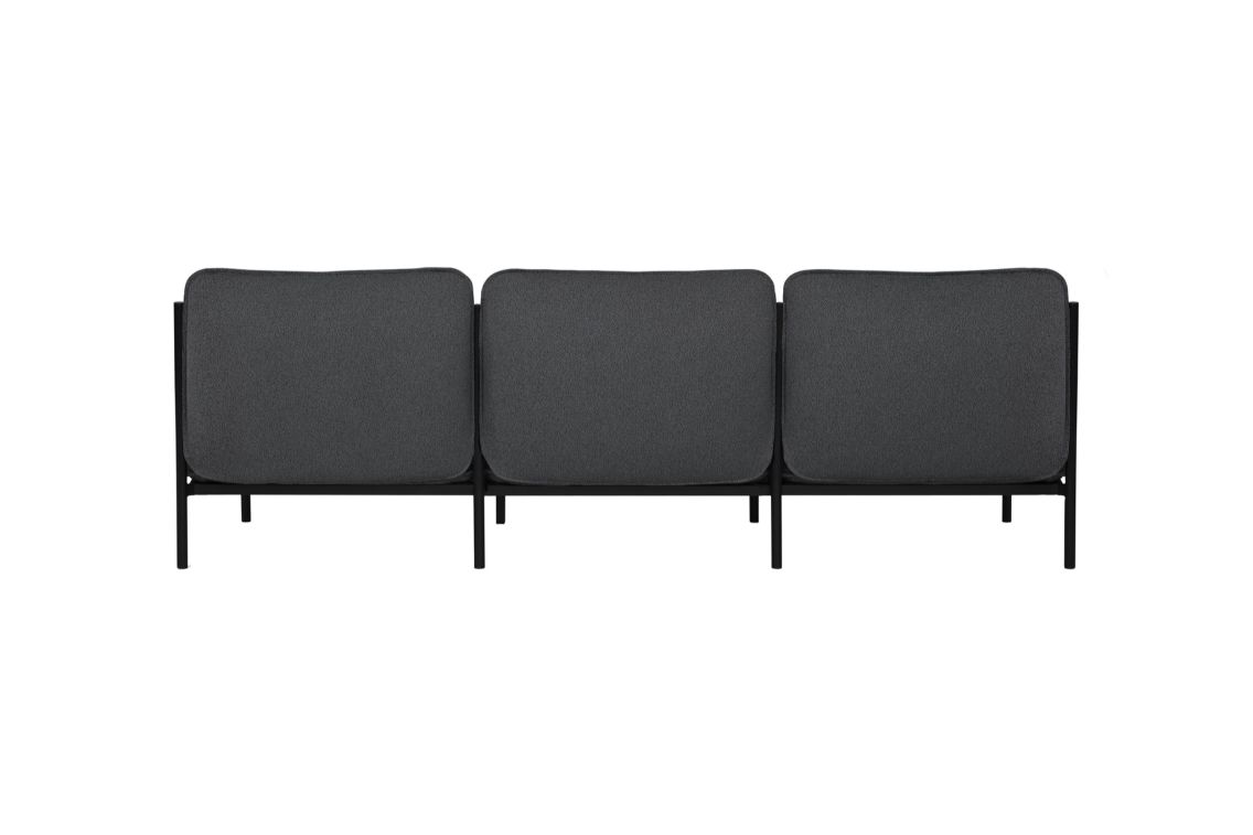 Kumo 3-seater Sofa, Graphite, Art. no. 30413 (image 3)