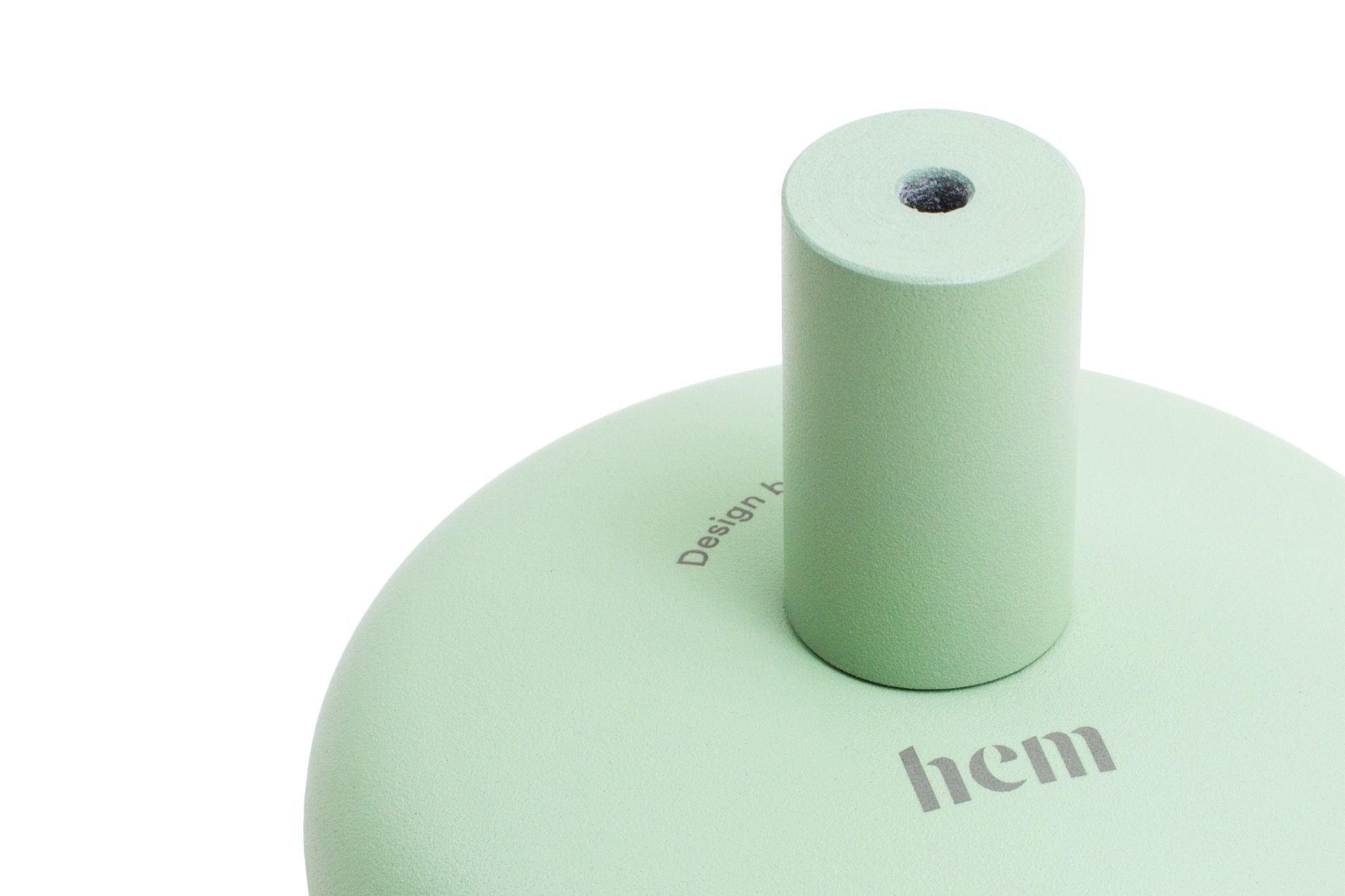 Punched Metal Hook Small, Pastel Green, Art. no. 13585 (image 2)