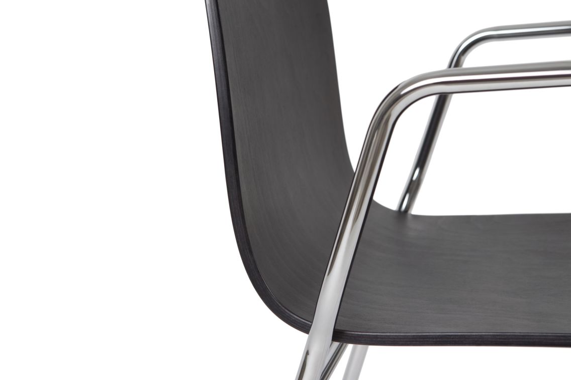 Touchwood Armchair, Black / Chrome, Art. no. 20137 (image 6)