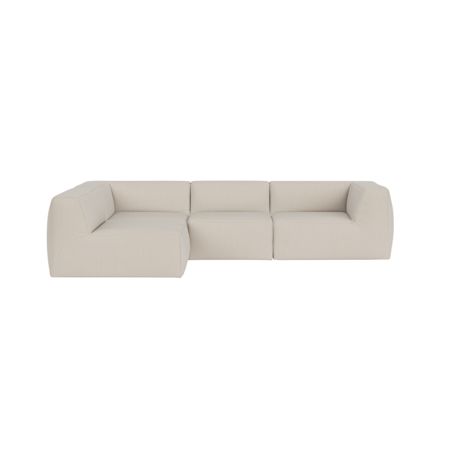 Great 3-seater Sofa Narrow Corner Left, Safire 0007