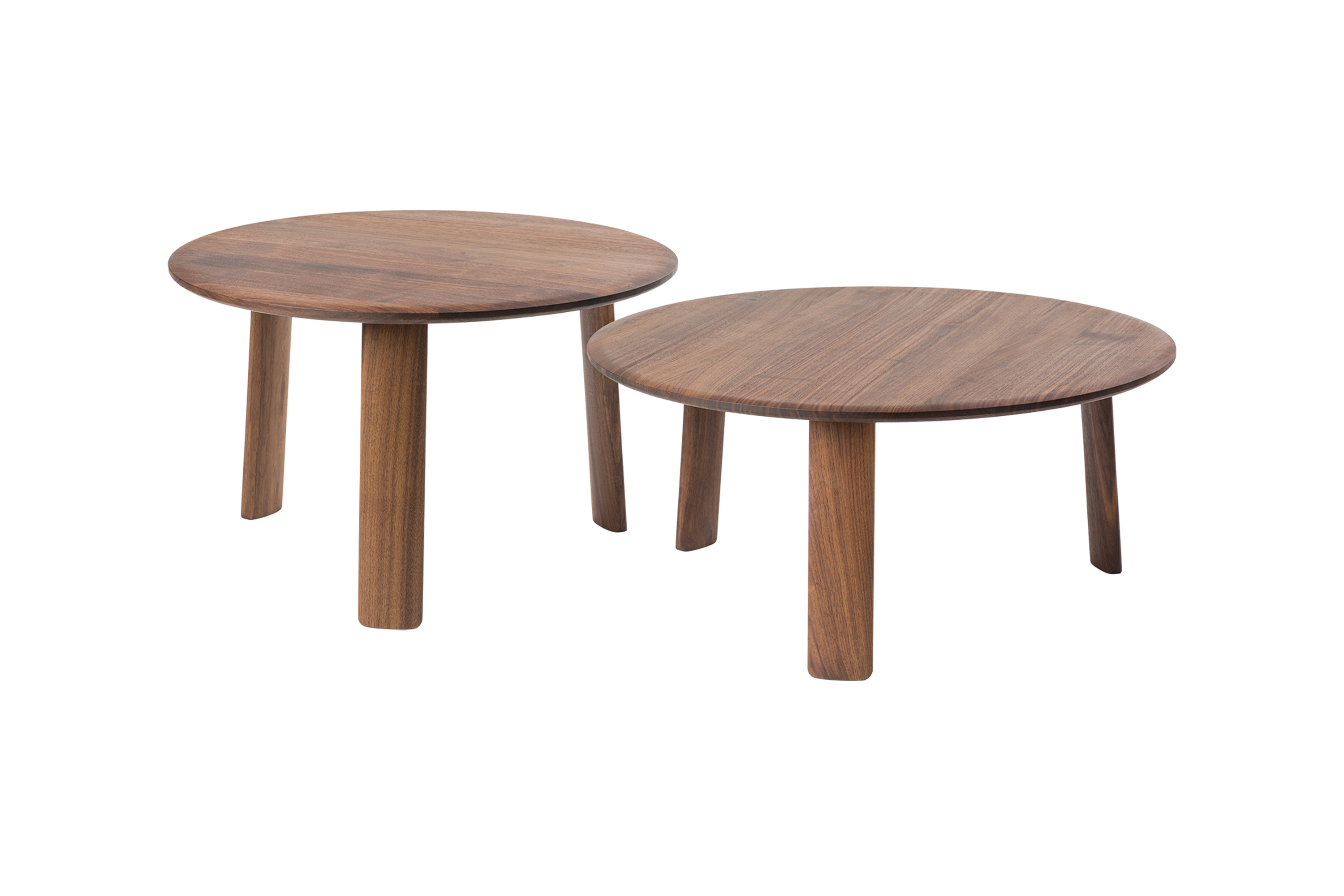 Alle Coffee Coffee Table Medium + Large, Walnut, Art. no. 20037 (image 1)