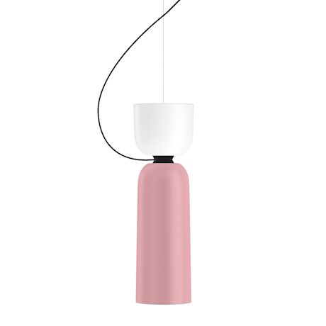 Alphabeta Pendant Uno, White / Pink