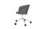 Kendo Swivel Chair 5-star Castors, Grey / Polished (UK), Art. no. 20551 (image 3)