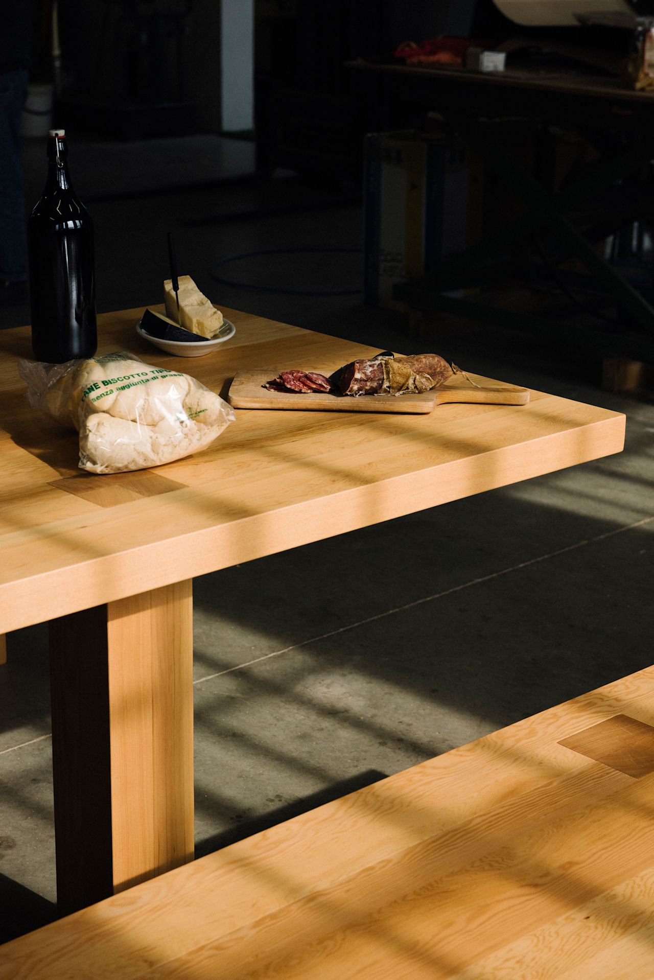 Editorial image from behind the scenes of making Max Table.