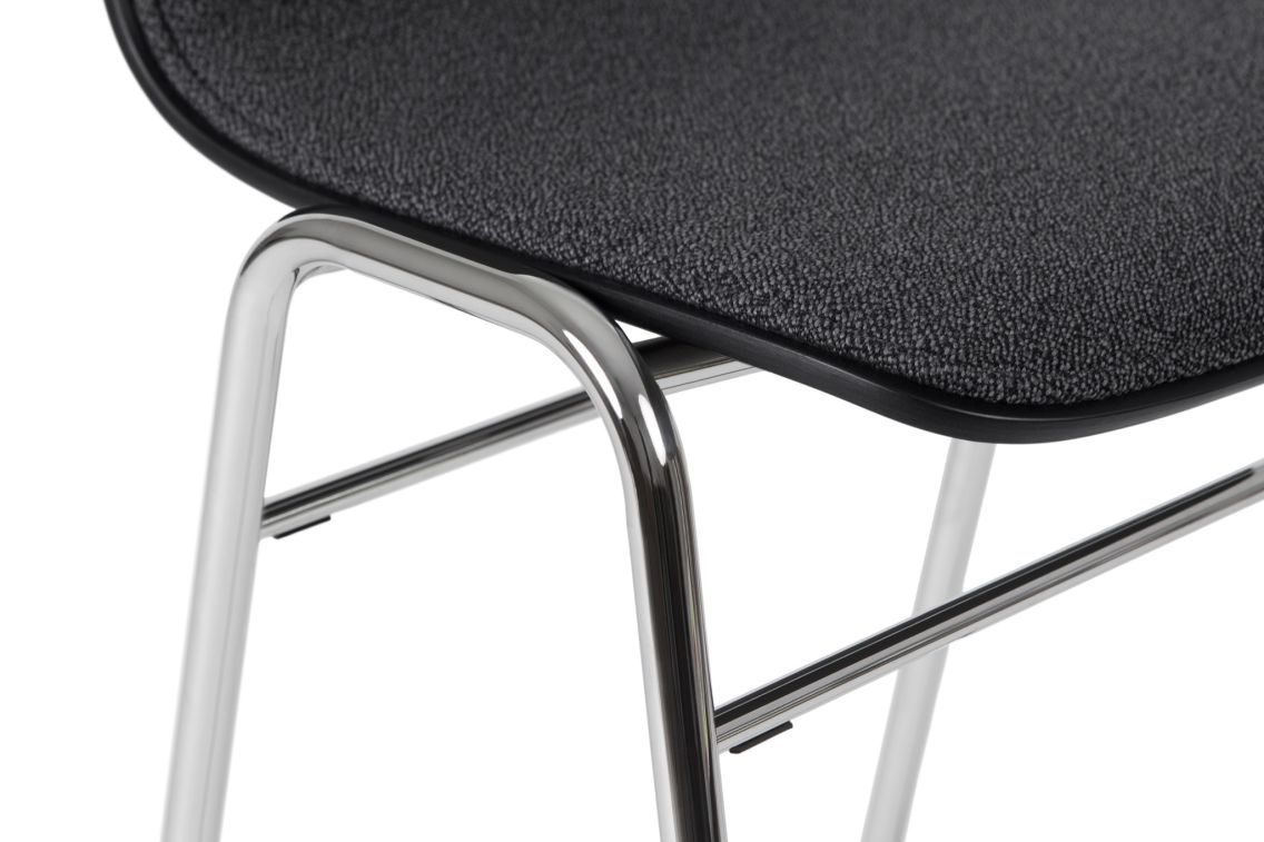 Touchwood Counter Chair, Graphite / Chrome (UK), Art. no. 20871 (image 5)