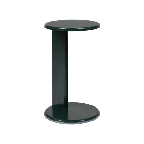 Lolly Side Table, Black Green Gloss