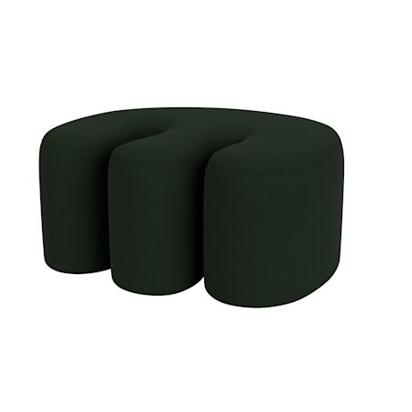 Palma Pouf Medium, Steelcut 3 0975