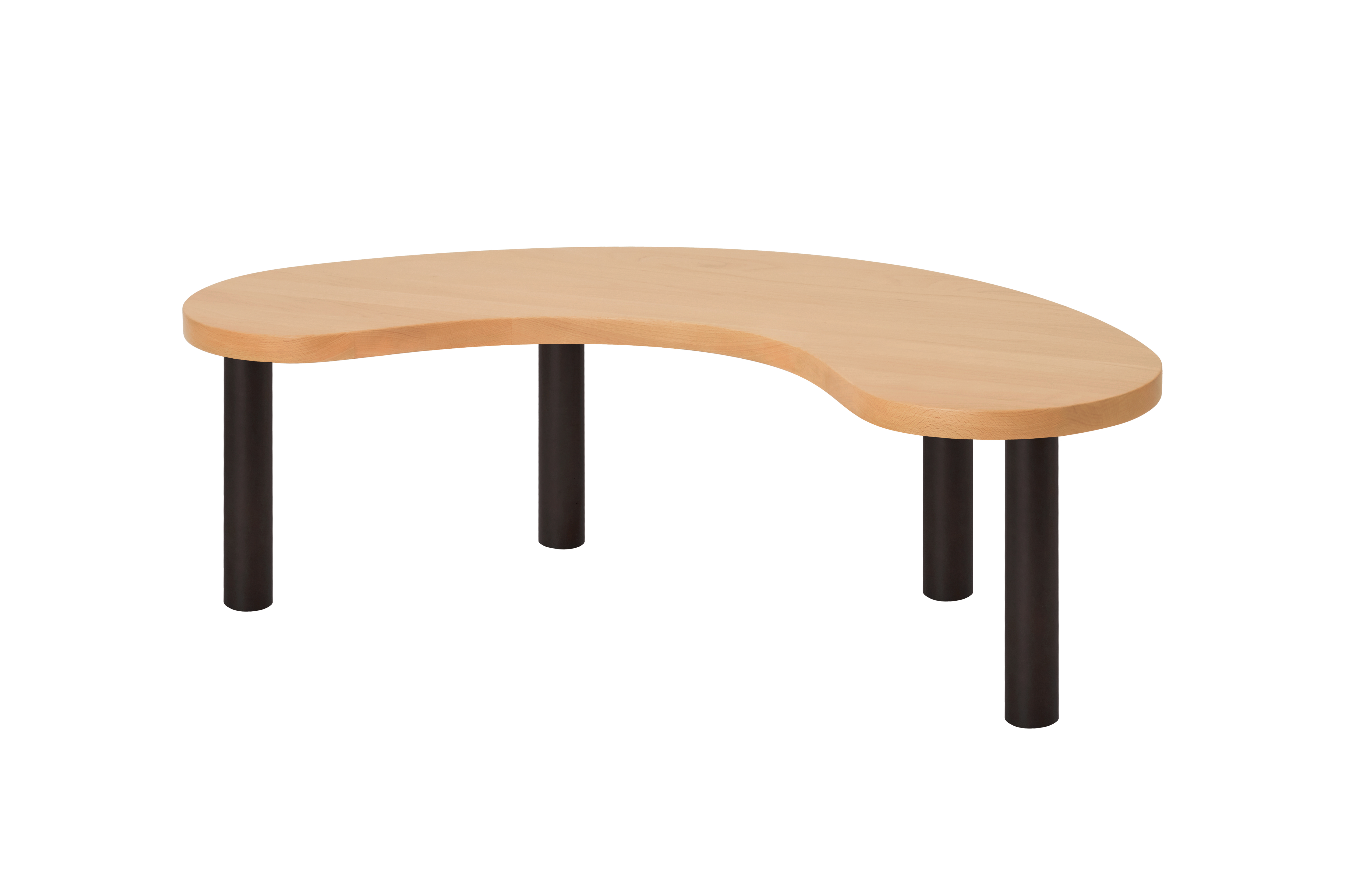 Worm Coffee Table Large, Beech/Brown, Art. no. 31373 (image 1)