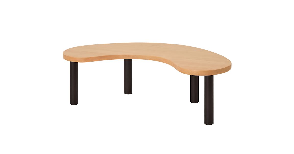 Table Worm Worm Coffee Table Large, Beech/Brown — Hem