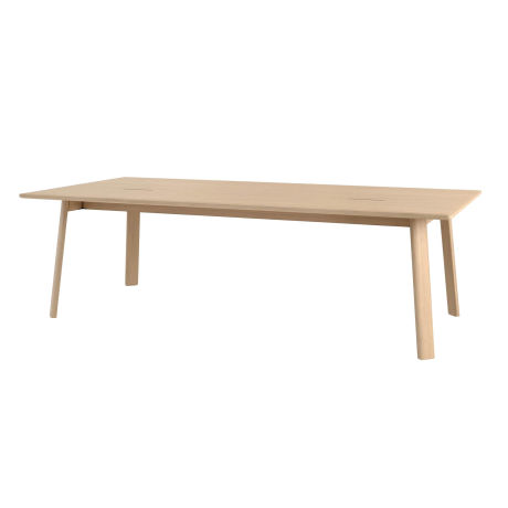Alle Table Conference Table 250 cm / 98 in Media, Natural Oak