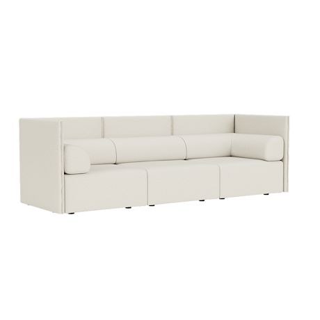 Palo Block 3-seater Sofa Medium Back with Armrests, Amdal 110