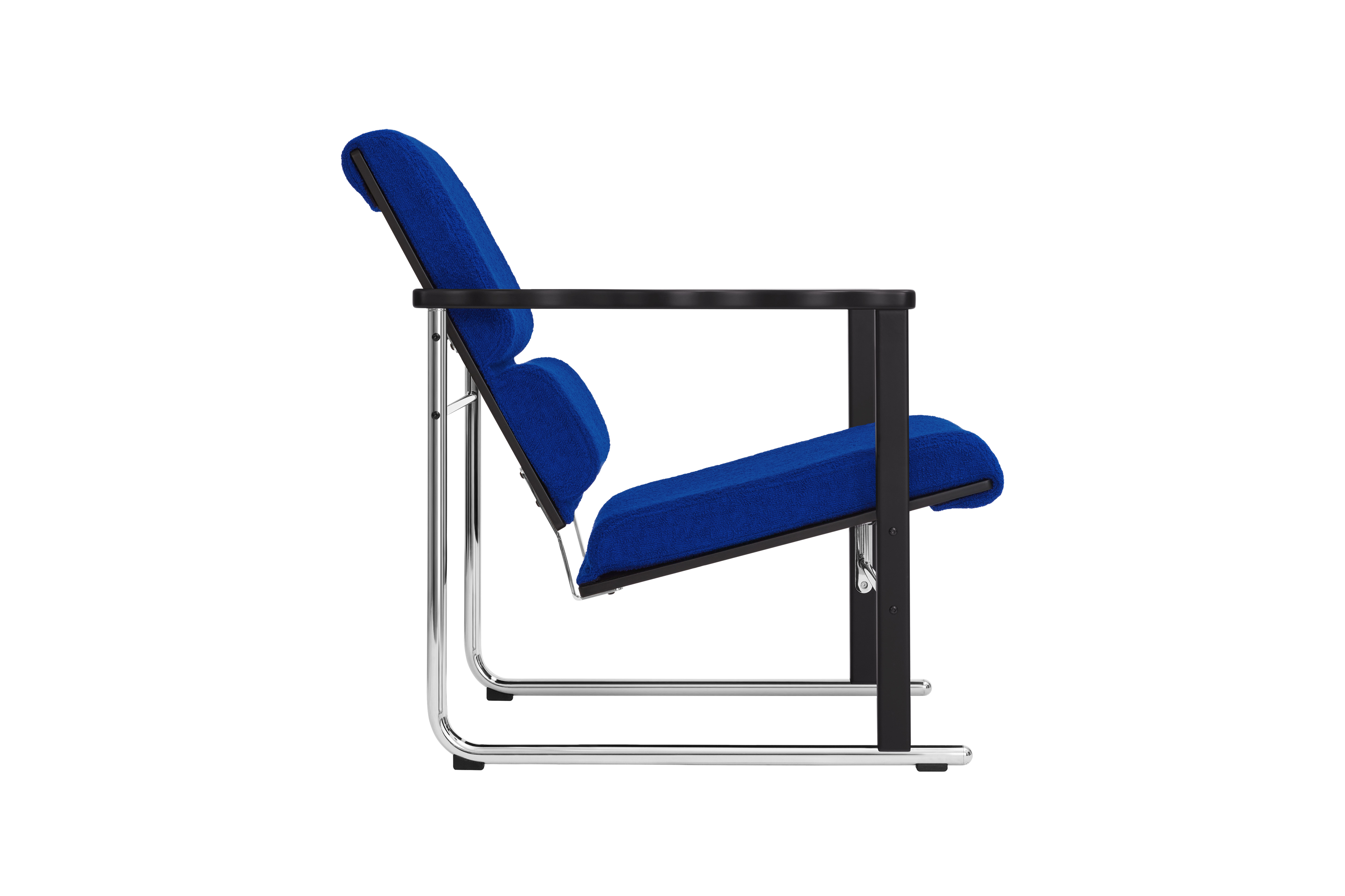 Experiment Lounge Chair, 502 / Black / Ultramarine, Art. no. 30944 (image 3)
